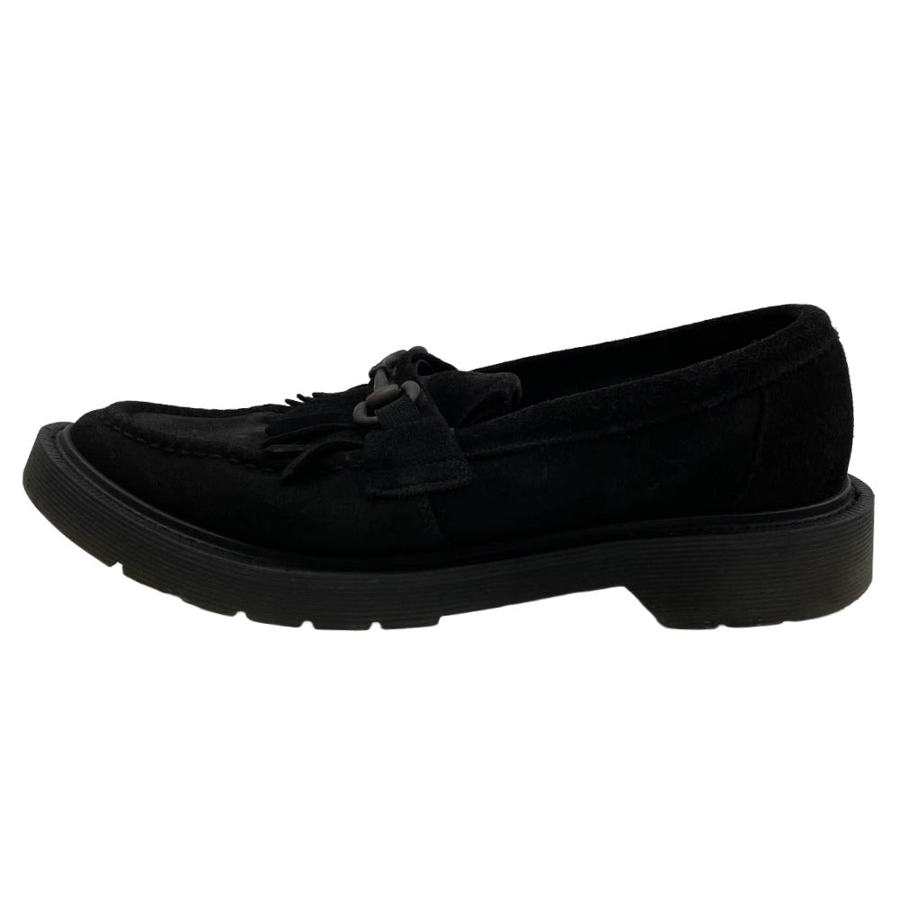 NEIGHBORHOOD ネイバーフッド × Loake ローク スエード フリンジ ビット ローファー ブラック系 8.5【中古】