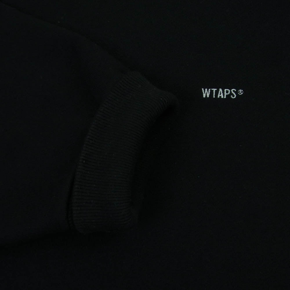 WTAPS ダブルタップス 19AW 192ATNHD-CSM03S NEIGHBORHOOD ネイバーフッド RIPPER HOODED SWEATSHIRT バックプリント プルオーバー パーカー フーディ ブラック系 03【中古】
