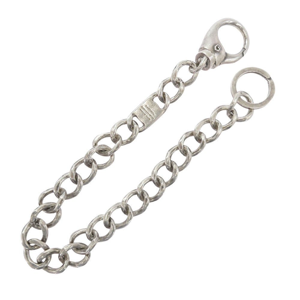 GARNI ガルニ Crack DC クロッケリー 1クリップ ウォレットチェーン シルバー系【中古】