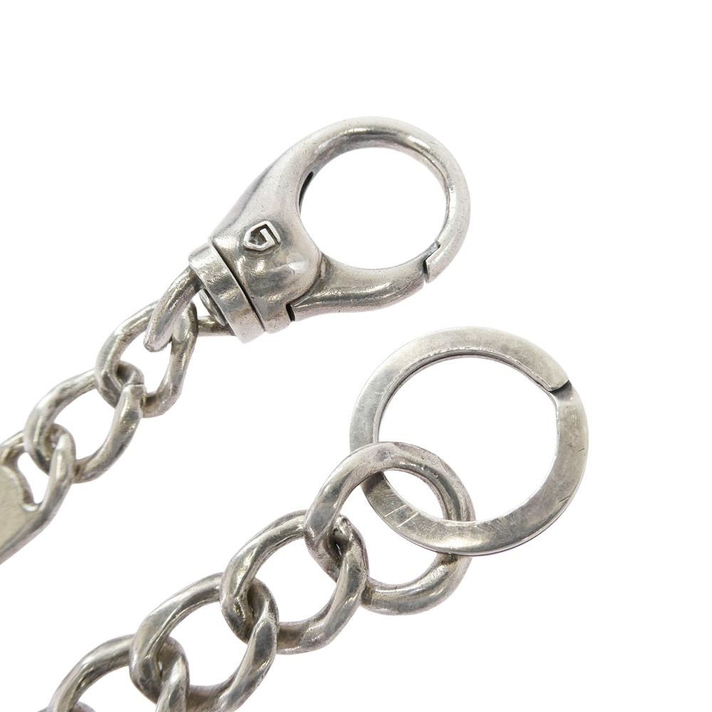 GARNI ガルニ Crack DC クロッケリー 1クリップ ウォレットチェーン シルバー系【中古】