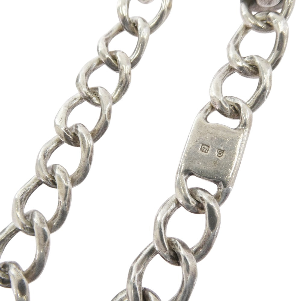 GARNI ガルニ Crack DC クロッケリー 1クリップ ウォレットチェーン シルバー系【中古】