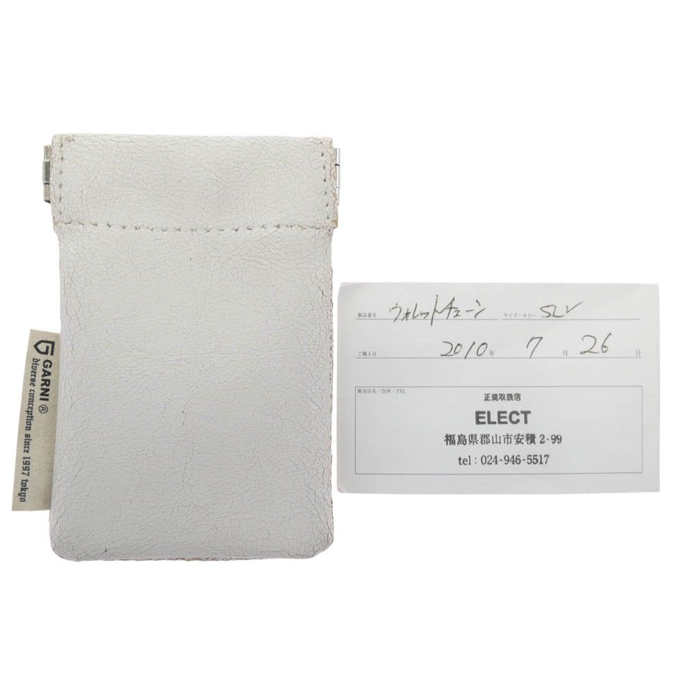 GARNI ガルニ Crack DC クロッケリー 1クリップ ウォレットチェーン シルバー系【中古】