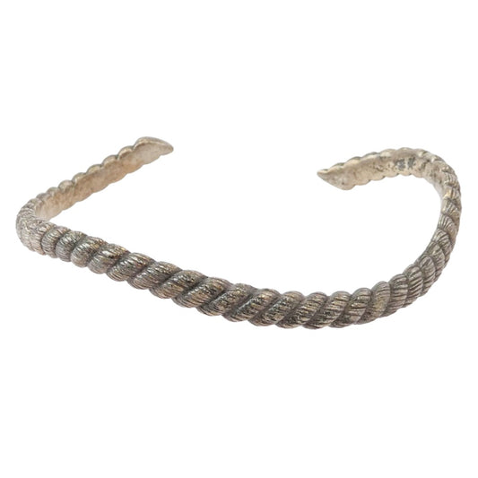 ヨハン シルバーマン ツイスト ロープ バングル SV925 シルバー系【中古】