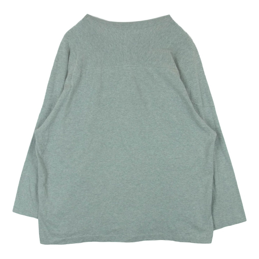 COMOLI コモリ 20AW S03-05003 フットボール 長袖 Tシャツ カットソー 日本製 グレー系 3【中古】