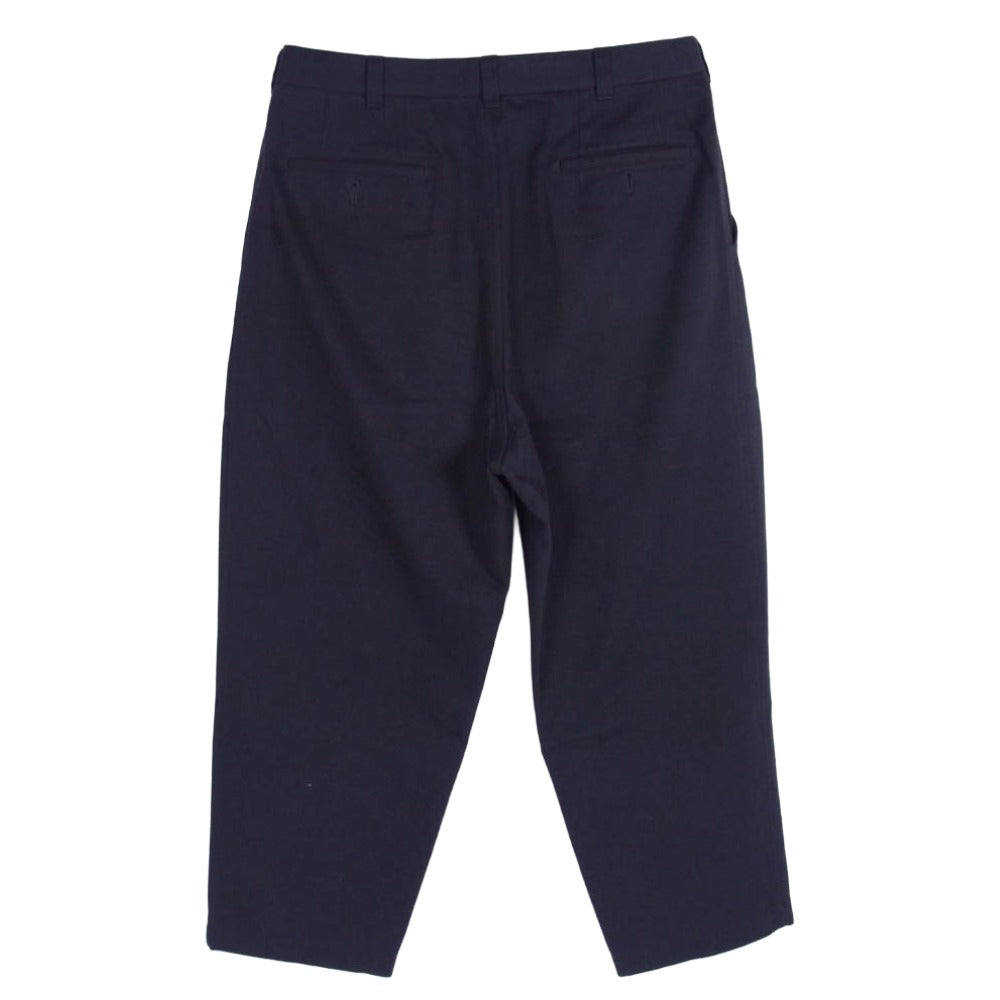 COMME des GARCONS HOMME コムデギャルソンオム 22AW HJ-P003 AD2022 コットン チノ クロス トラウザーズ パンツ チャコール系 M【中古】