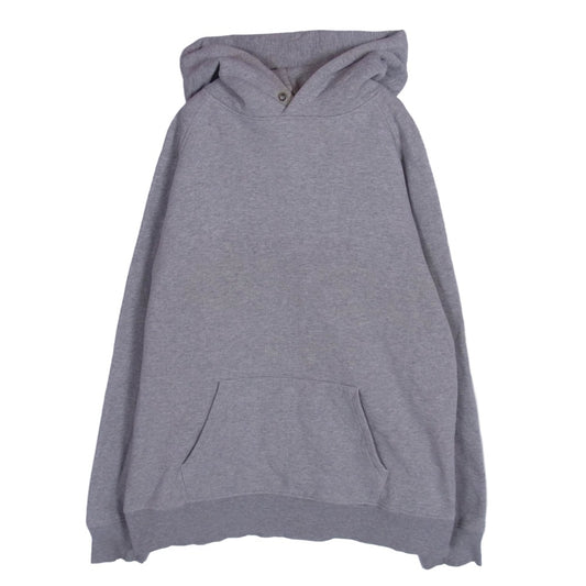 COMOLI コモリ 21AW U03-05002 コットン 吊裏毛 プルオーバー パーカー フーディー グレー系 3【中古】
