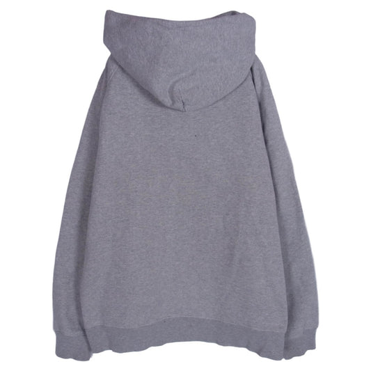 COMOLI コモリ 21AW U03-05002 コットン 吊裏毛 プルオーバー パーカー フーディー グレー系 3【中古】