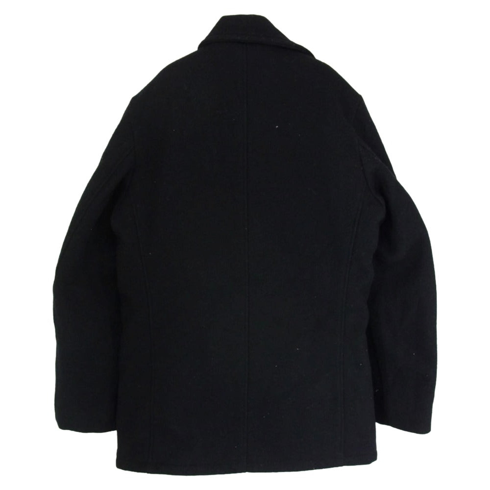 schott ショット 75624 USA製 SINGLE PEA CORT シングル ウール ピーコート グレー系 32【中古】