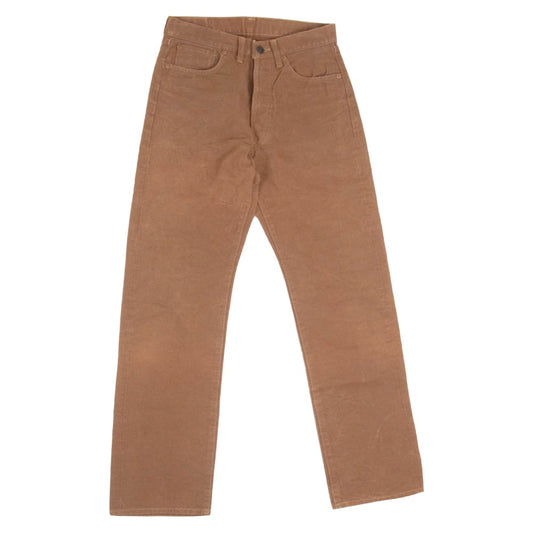 Denime ドゥニーム オリゾンティ期 ダック ボタンフライ ストレート 5P パンツ ブラウン系 31【中古】