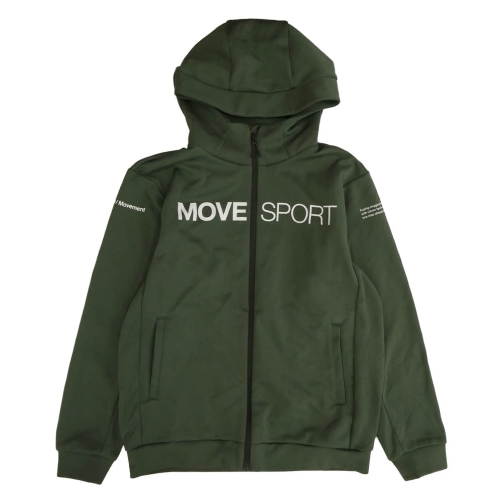DESCENTE デサント DMMWJF24 DMMWJG24 S.F.TECH SHIELD パーカー スウェット パンツ セットアップ カーキ系 ブラック系 S【中古】