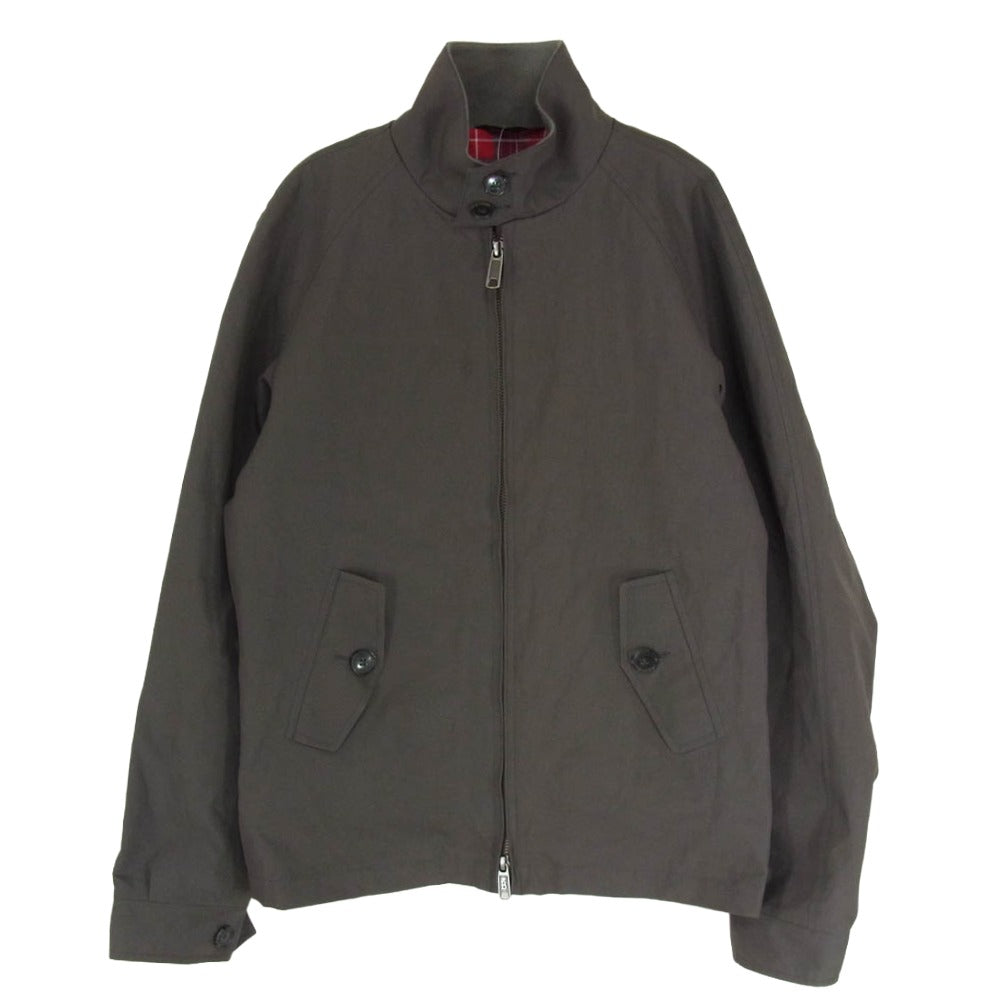 BARACUTA バラクータ G9 スウィングトップ ハリントン ジップアップ ジャケット グレー系 34【中古】