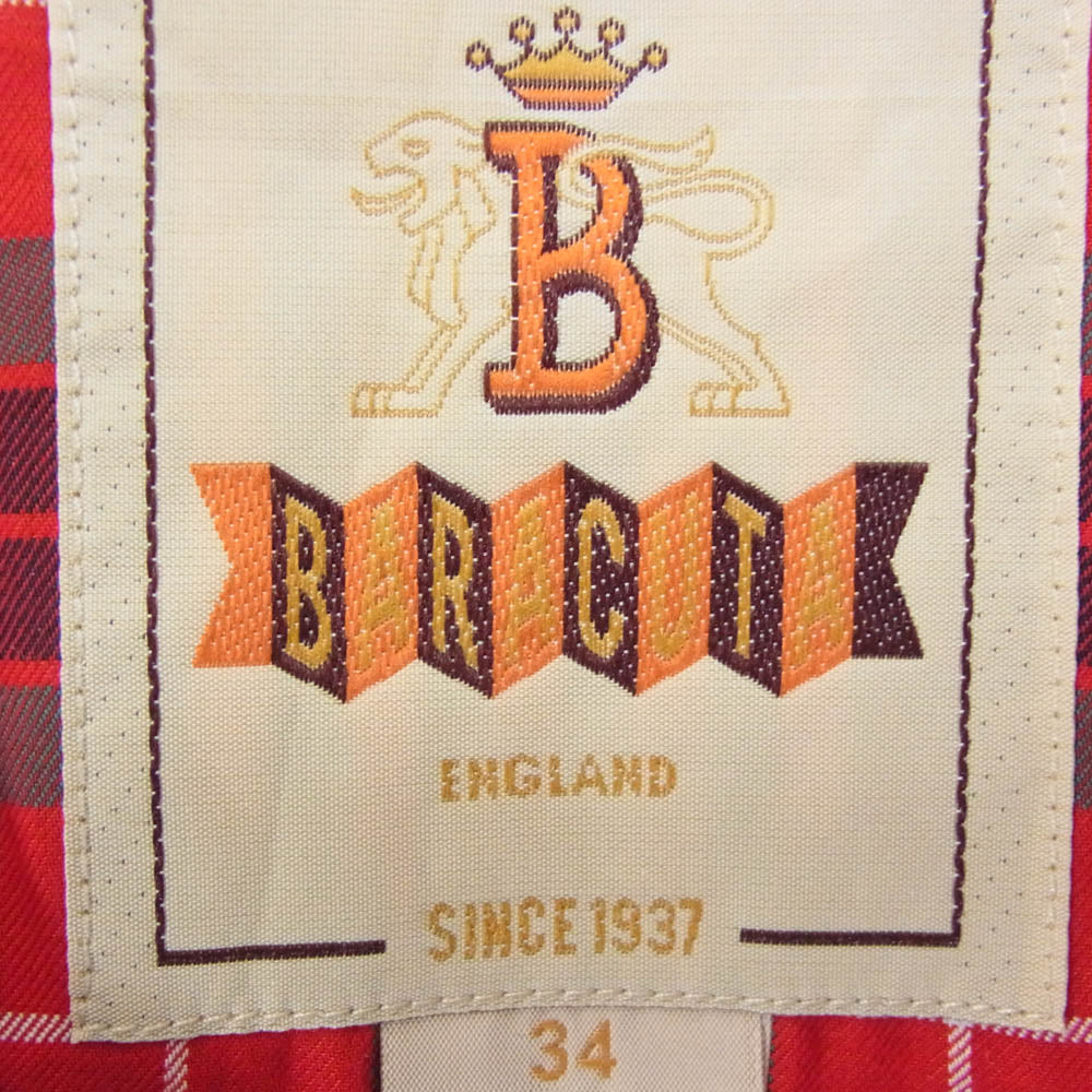 BARACUTA バラクータ G9 スウィングトップ ハリントン ジップアップ ジャケット グレー系 34【中古】
