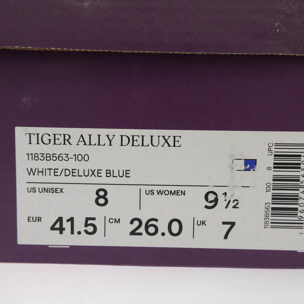 ONITSUKA TIGER オニツカタイガー 1183B563-100 NIPPON MADE TIGER ALLY DELUXE ローカット スニーカー ホワイト系 26cm【中古】
