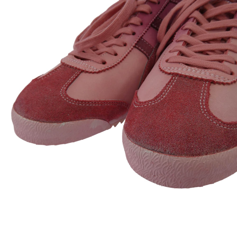 ONITSUKA TIGER オニツカタイガー 1183C407-700 NIPPON MADE Mexico 66 NM Ginger Peach Dark Cherry ローカット スニーカー ピンク系 25.5cm【極上美品】【中古】