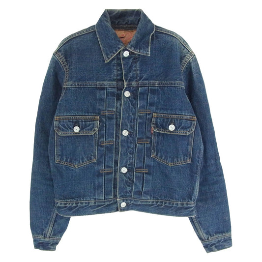 Denime ドゥニーム 2nd ブランケット付 デニム ジャケット インディゴブルー系 S【中古】