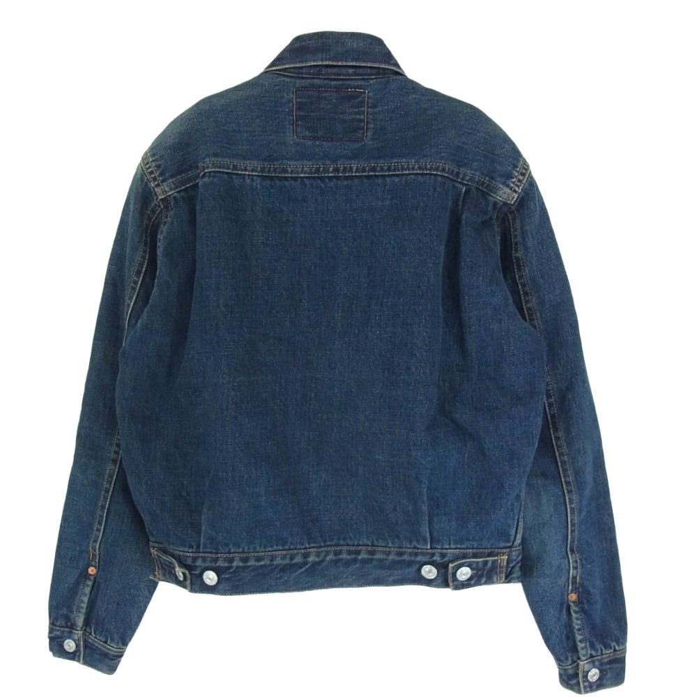 Denime ドゥニーム 2nd ブランケット付 デニム ジャケット インディゴブルー系 S【中古】