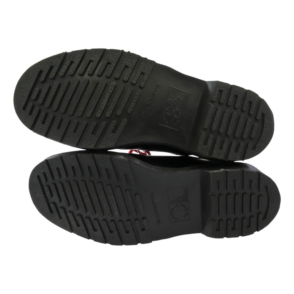 Dr.Martens ドクターマーチン 32242001 1461 日本限定 レッドステッチ 3 ホール シューズ ブラック系 6【極上美品】【中古】