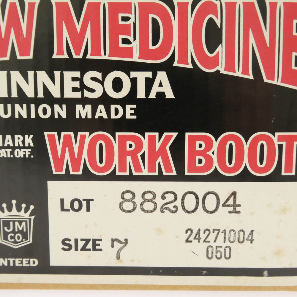 The REAL McCOY'S ザリアルマッコイズ 882004 JOE McCOY ジョー マッコイ CAT'S PAW ホースハイド レイルマン ブーツ ワインレッド系 7【中古】