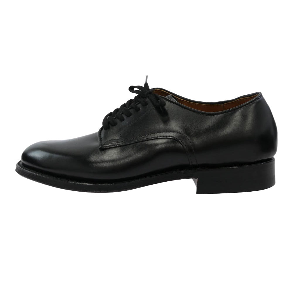 ALDEN オールデン 53711 MILITARY LAST PLAIN TOE OX カーフスキン ミリタリーラスト プレーントゥ オックスフォード ブーツ ブラック系 7D【新古品】【未使用】【中古】