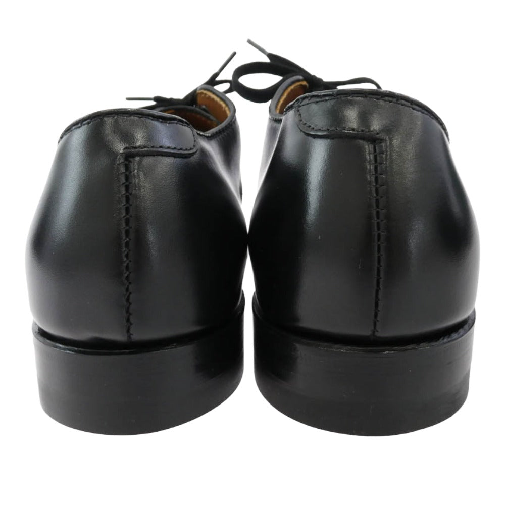 ALDEN オールデン 53711 MILITARY LAST PLAIN TOE OX カーフスキン ミリタリーラスト プレーントゥ オックスフォード ブーツ ブラック系 7D【新古品】【未使用】【中古】