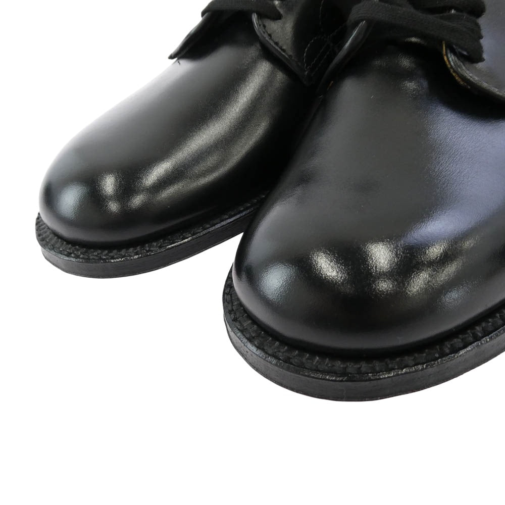 ALDEN オールデン 53711 MILITARY LAST PLAIN TOE OX カーフスキン ミリタリーラスト プレーントゥ オックスフォード ブーツ ブラック系 7D【新古品】【未使用】【中古】
