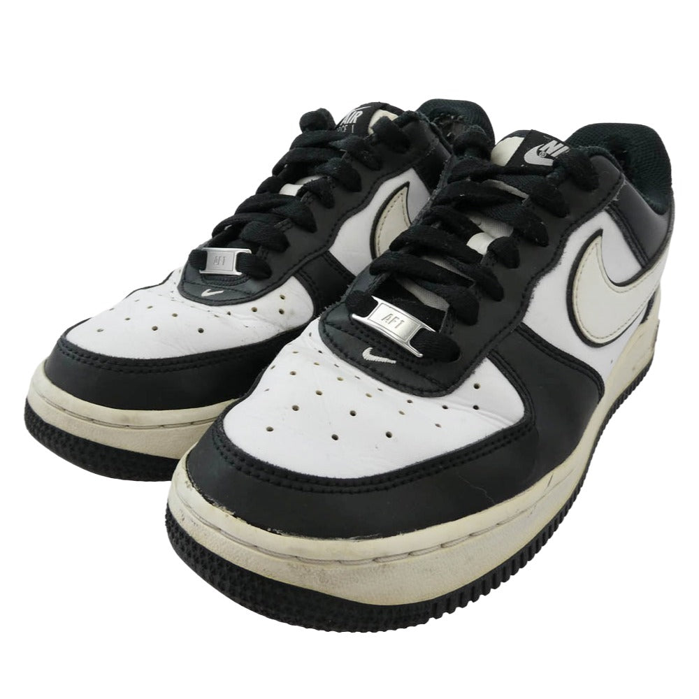 NIKE ナイキ DV0788-001 Air Force 1 Low 07 AF1 エアフォース ロー スニーカー ブラック系 ホワイト系 25cm【中古】