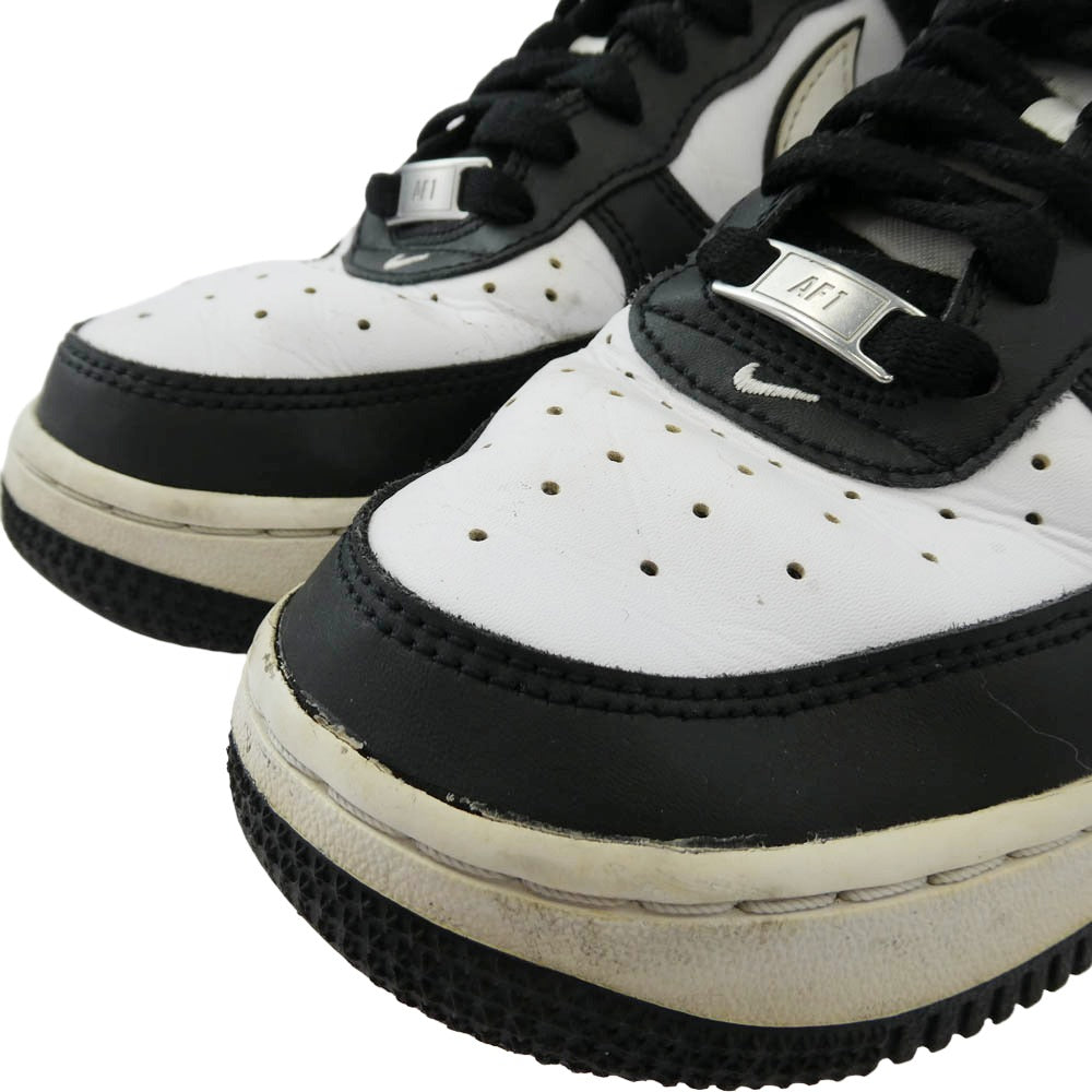 NIKE ナイキ DV0788-001 Air Force 1 Low 07 AF1 エアフォース ロー スニーカー ブラック系 ホワイト系 25cm【中古】