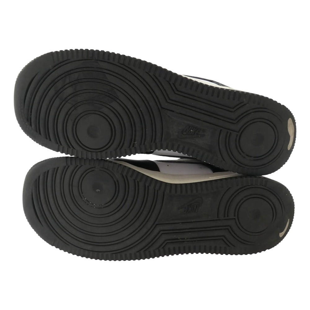 NIKE ナイキ DV0788-001 Air Force 1 Low 07 AF1 エアフォース ロー スニーカー ブラック系 ホワイト系 25cm【中古】