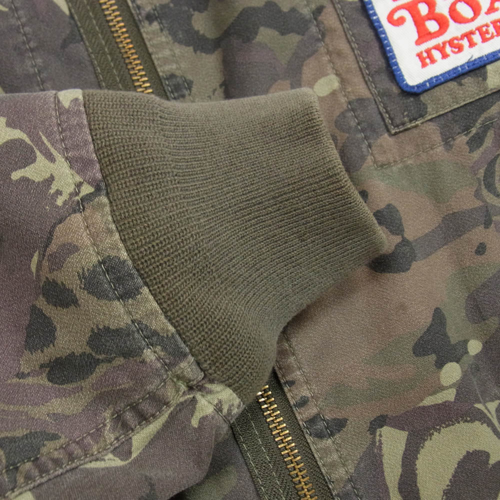 HYSTERIC GLAMOUR ヒステリックグラマー 20SS 02201AB03 アーミーリメイクフィールドジャケット カーキ系 M【中古】