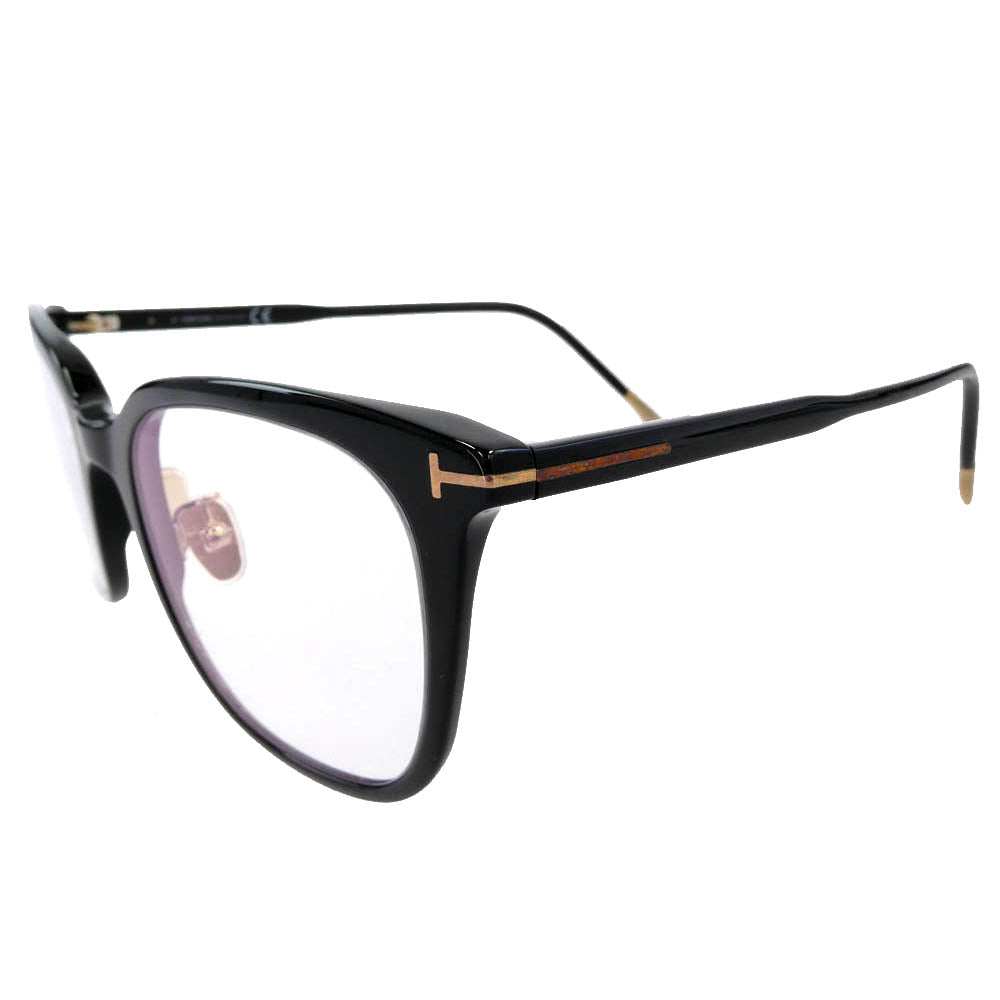 TOM FORD トムフォード TF5776-D-B アジアンフィット アイウェア 眼鏡 メガネ フレーム：ブラック系　レンズ：クリア系 53□22-145【中古】