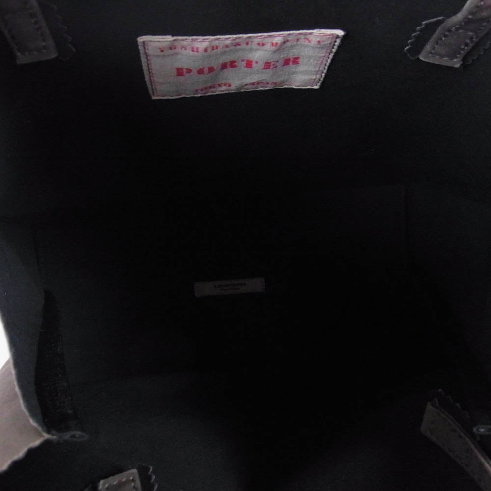 PORTER ポーター ×B印 YOSHIDA ヨシダ grocery別注 tote トート バッグ カーキ系【中古】