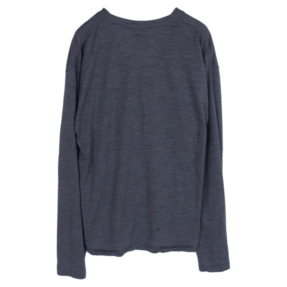バトナー BN-21SM-032 WASHABLE WOOL CARDIGAN ウォッシャブル ウール カーディガン グレー系 2【中古】
