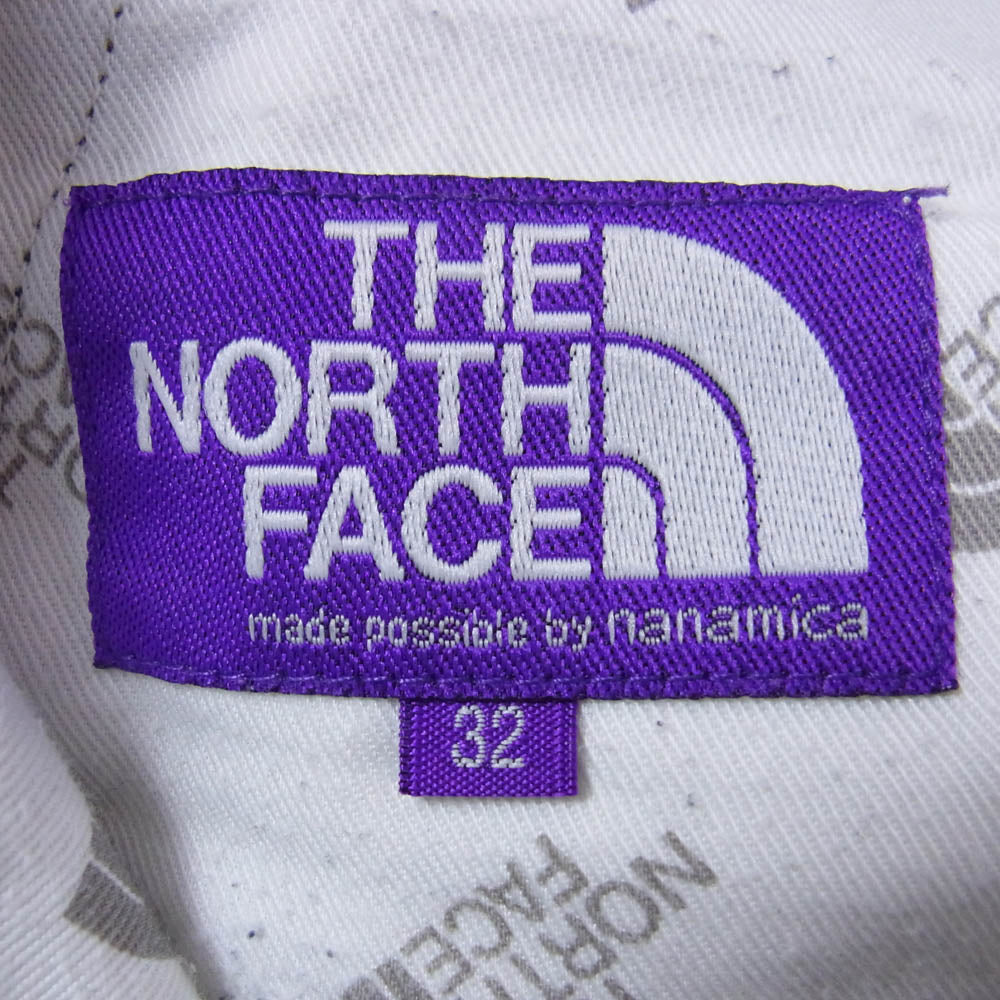THE NORTH FACE ノースフェイス NT5965N PURPLE LABEL パープル レーベル Jazz Nep Field Pants ベイカー パンツ ブラウン系 32【中古】