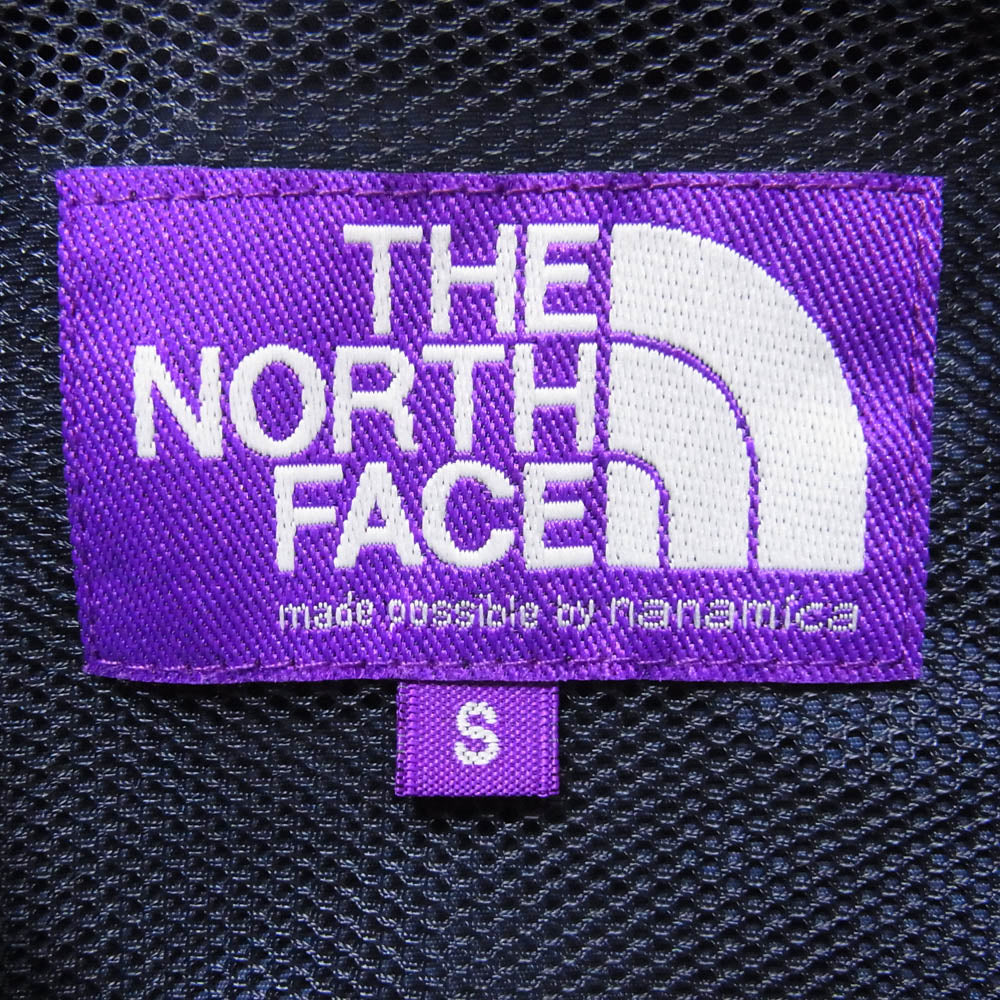 THE NORTH FACE ノースフェイス NT3210N PURPLE LABEL パープル レーベル FIELD H/S SHIRT ハーフ スリーブ 半袖 シャツ ネイビー系 S【中古】