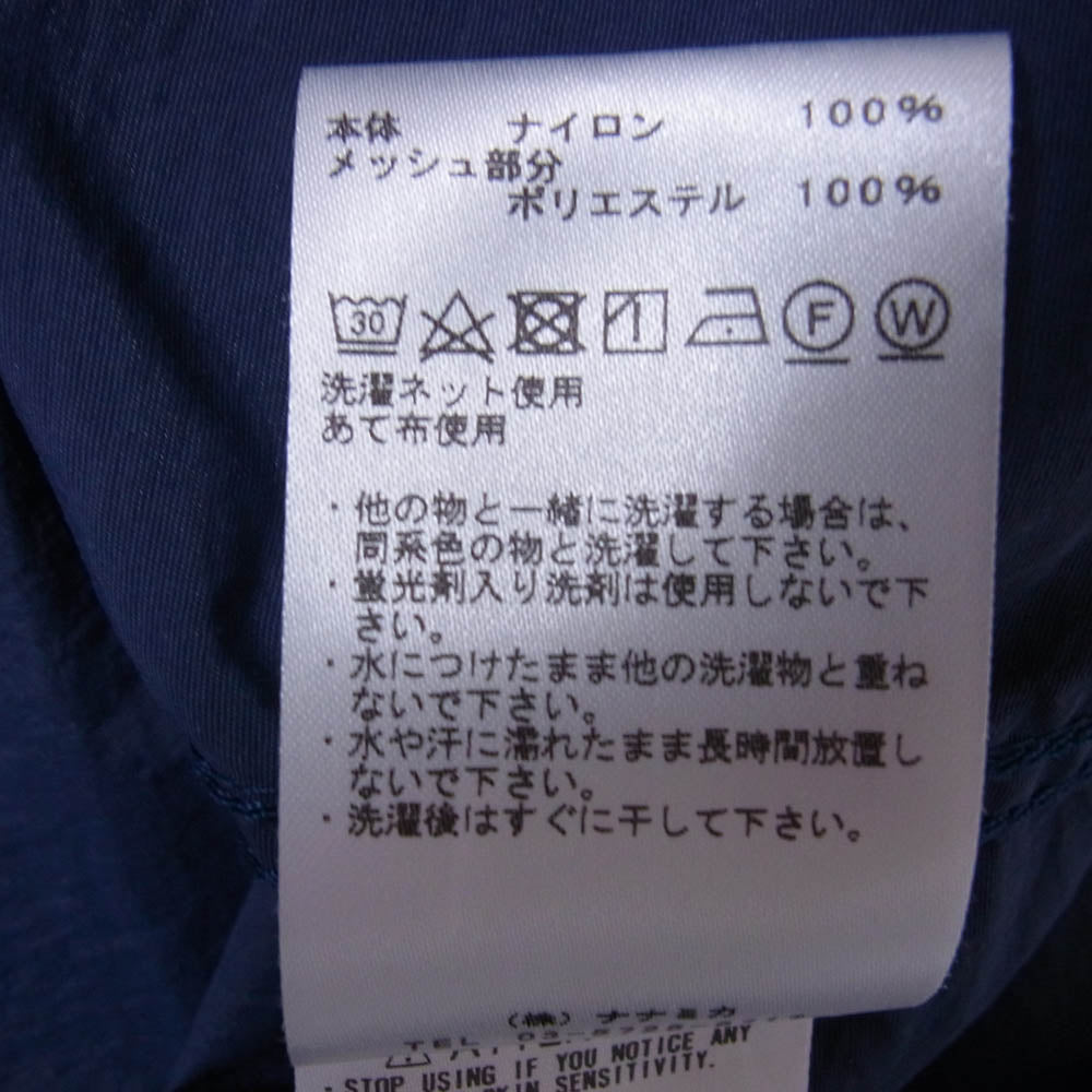 THE NORTH FACE ノースフェイス NT3210N PURPLE LABEL パープル レーベル FIELD H/S SHIRT ハーフ スリーブ 半袖 シャツ ネイビー系 S【中古】