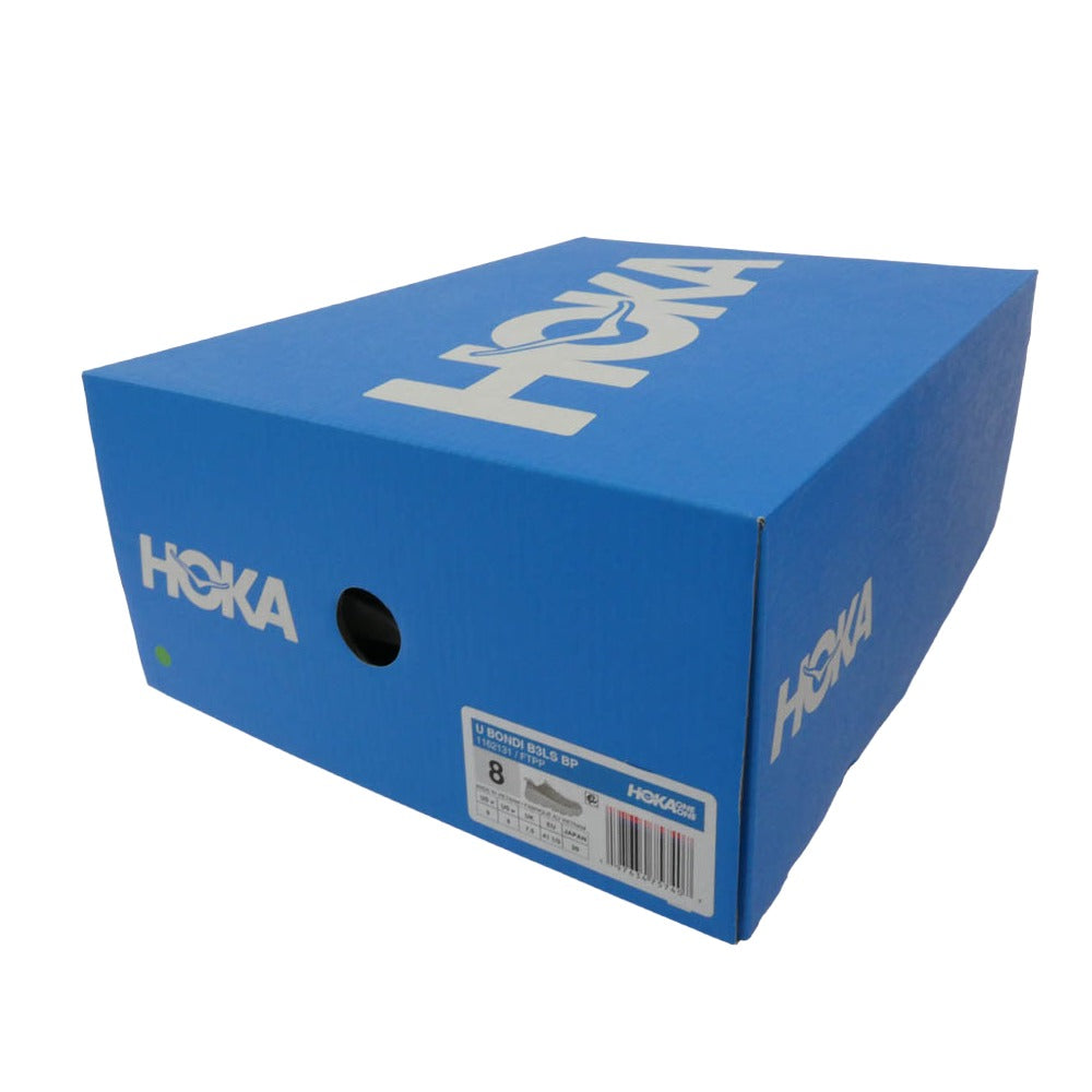 HOKA ONE ONE ホカ オネオネ 1162131 U BONDI VIBRANT BLOOM BONDI B3LS ボンダイ ビブラント ブルーム スニーカー ベージュ系 オフホワイト系 26cm【中古】