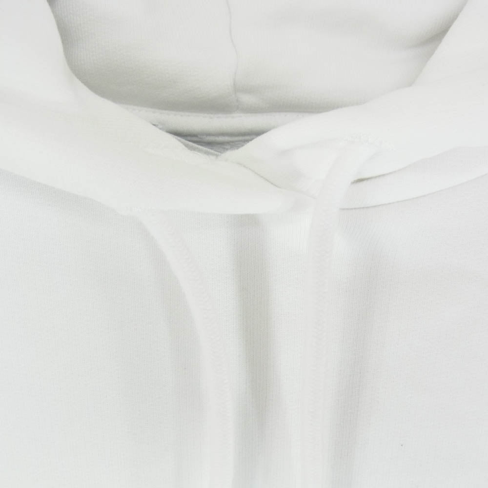 BALENCIAGA バレンシアガ 20AW 578135 TIV55 MEDIUM FIT HOODIE プリント コピーライトロゴ オーバーサイズ スウェット パーカー フーディー ホワイト系 XS【中古】