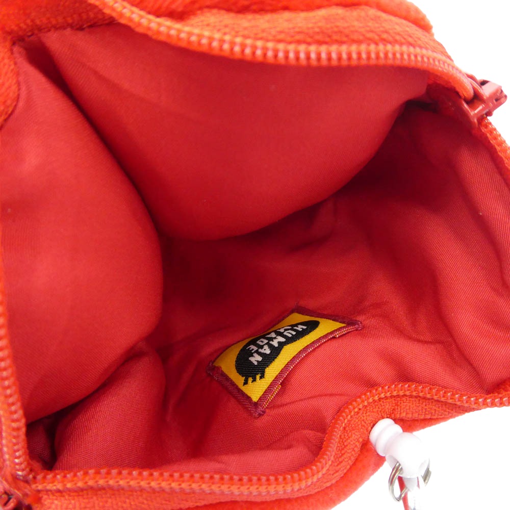 HUMAN MADE ヒューマンメイド 23SS HM25GD108 HEART PASS HOLDER ハート パス ホルダー パスケース カードケース レッド系【極上美品】【中古】
