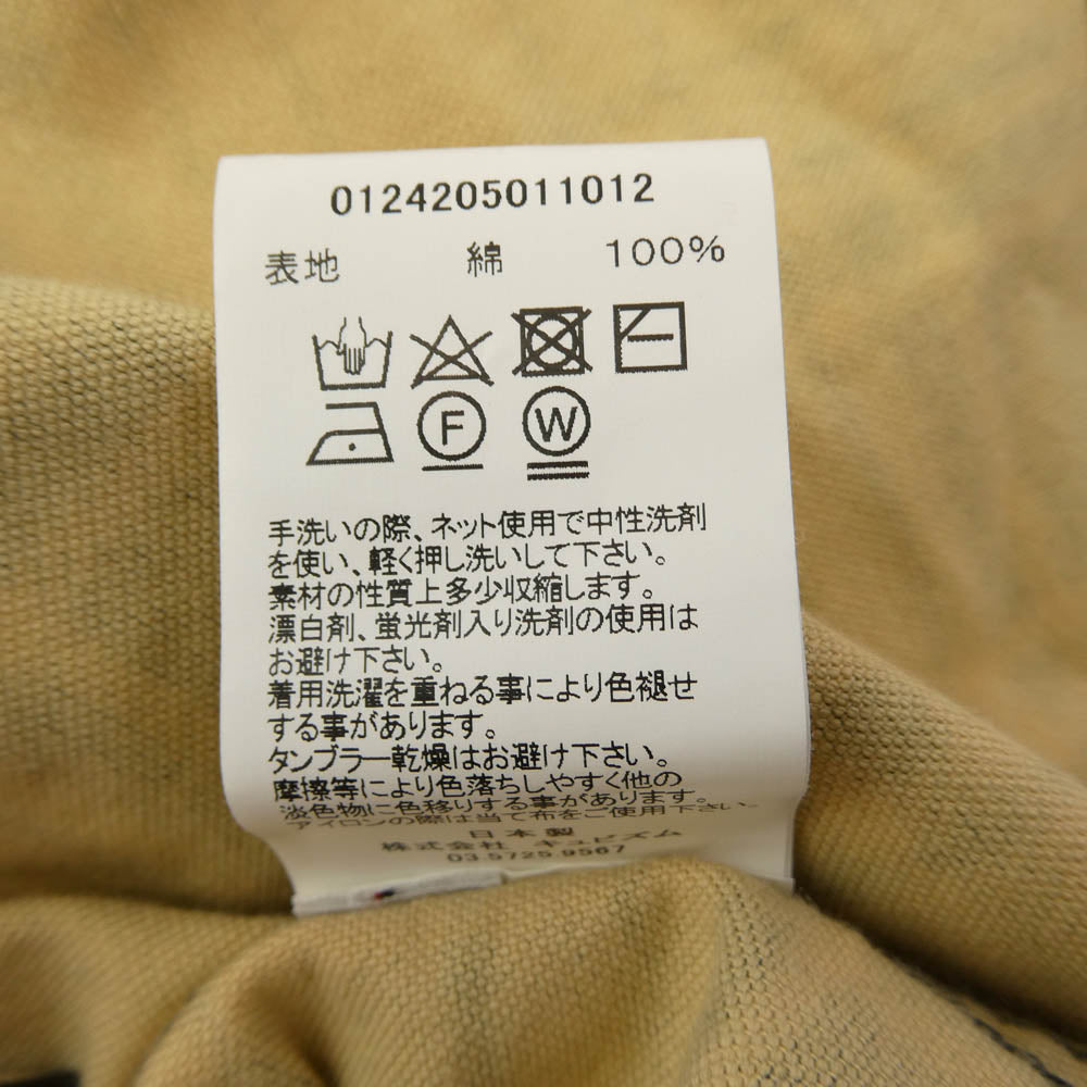 VISVIM ビズビム 24AW 124205011012 PIONEER CHECK L/S パイオニア チェック 長袖 シャツ ベージュ系 2【極上美品】【中古】