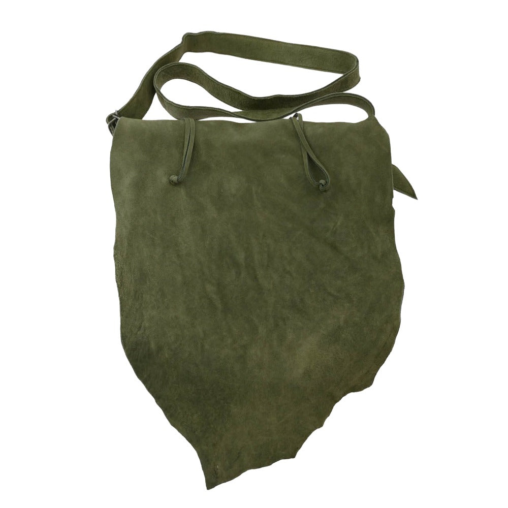 VISVIM ビズビム 0225903003008 DEERSKIN SHOULDER BAG ショルダーバッグ グリーン系【美品】【中古】