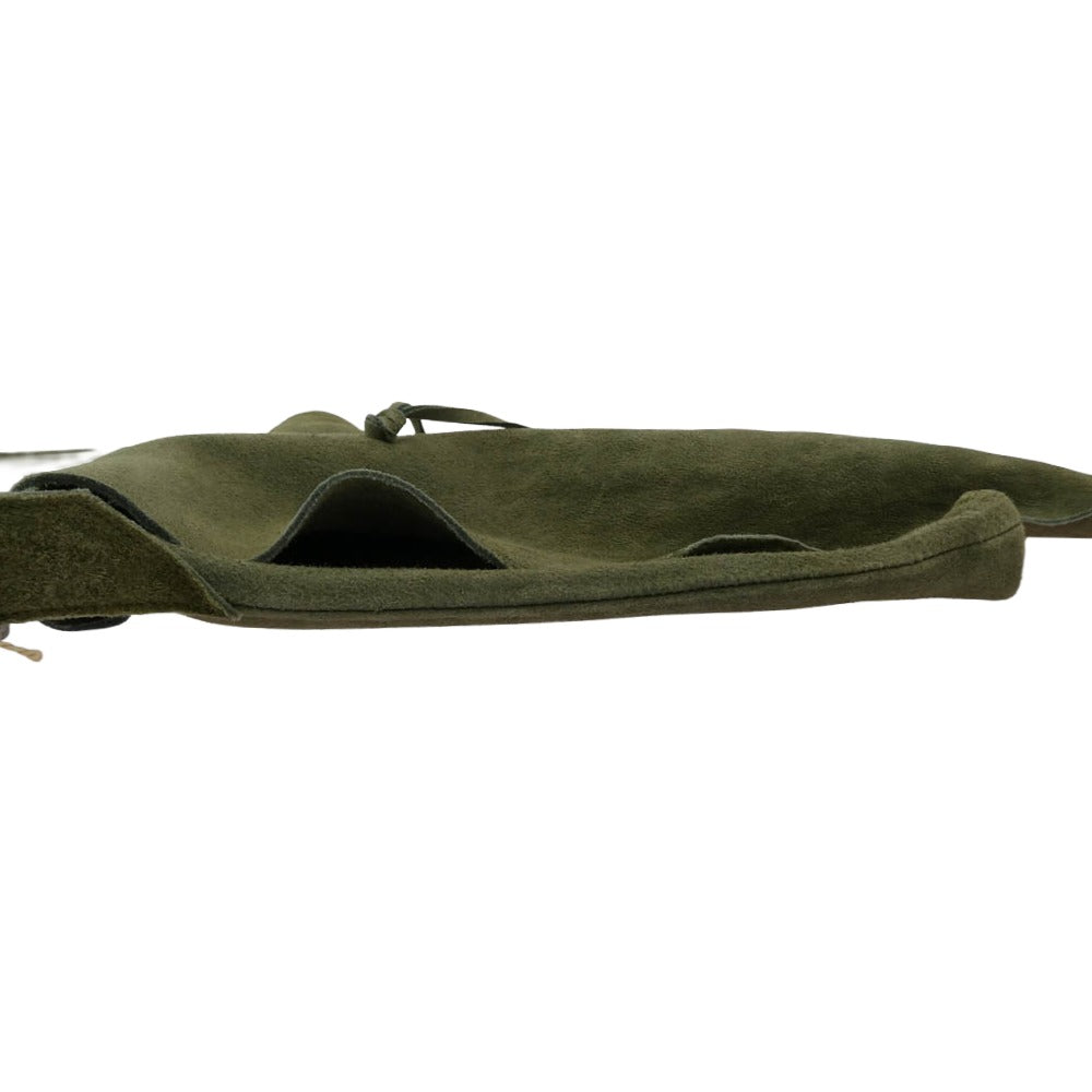 VISVIM ビズビム 0225903003008 DEERSKIN SHOULDER BAG ショルダーバッグ グリーン系【美品】【中古】