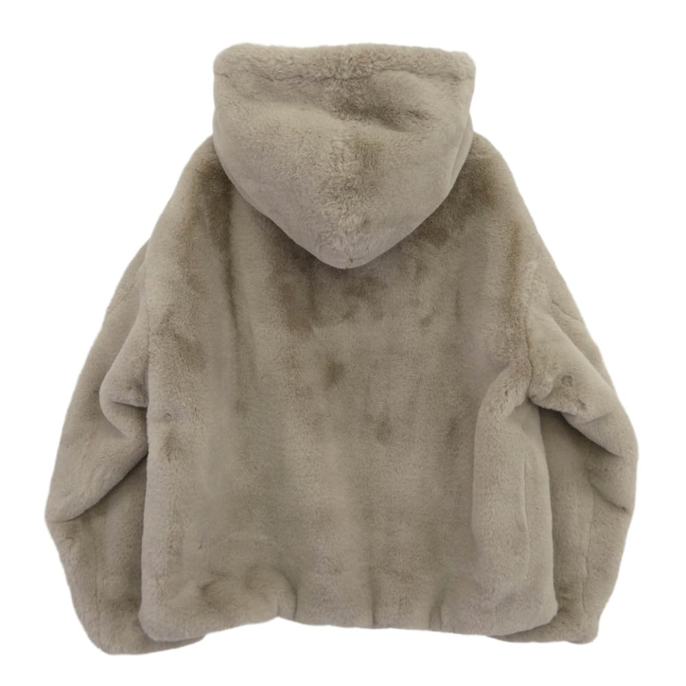 TATRAS タトラス LTAT24A4906-L YUMOLA ユモラ フーデッド ボア ジャケット ブルゾン グレー系 02 160/84A【中古】