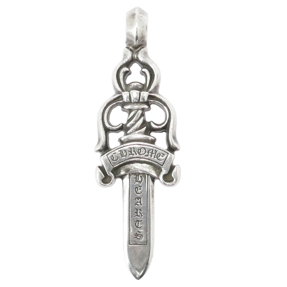 CHROME HEARTS クロムハーツ（原本無） LARGE DAGGER ラージダガー ペンダントトップ シルバー系【中古】