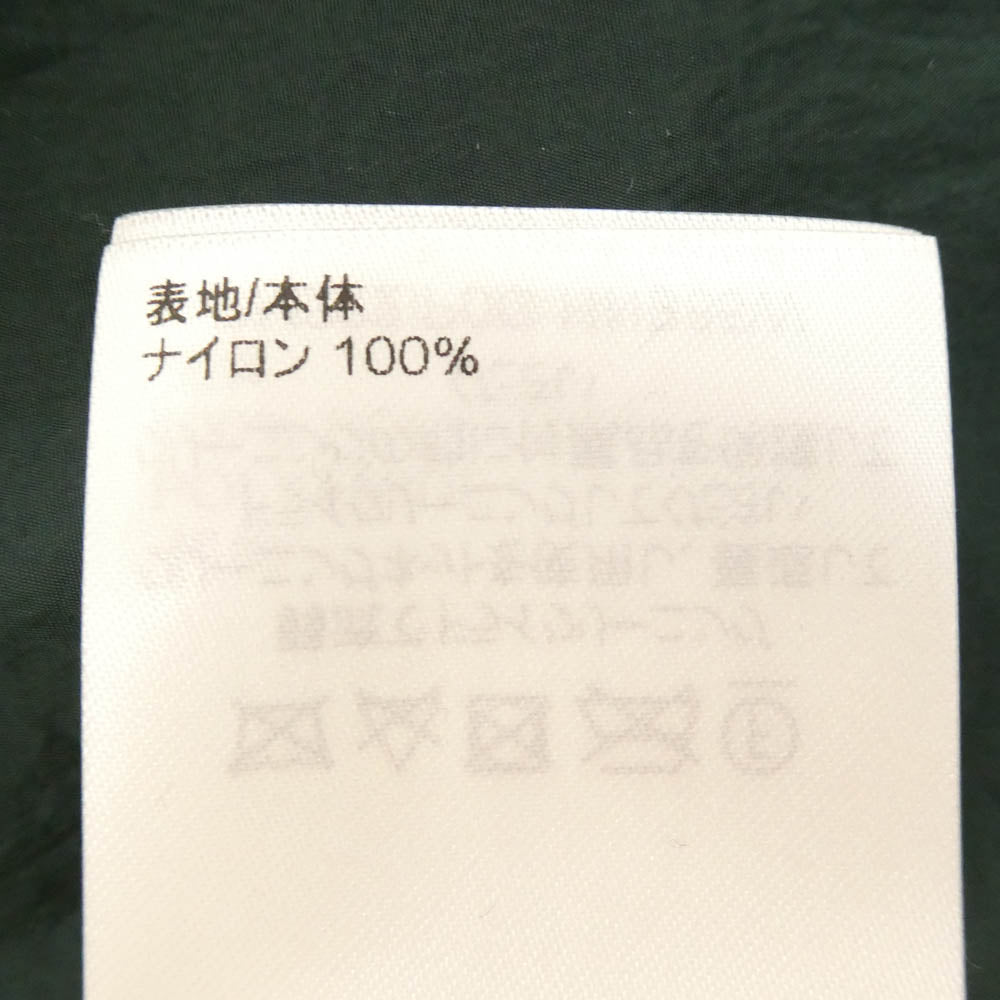 LOUIS VUITTON ルイ・ヴィトン 22AW ベースボール ジップパーカー ナイロン ジャケット グリーン系 50【美品】【中古】