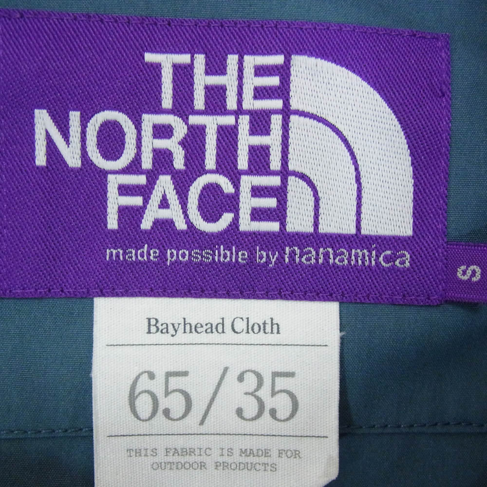 THE NORTH FACE ノースフェイス NP2318N PURPLE LABEL パープルレーベル マウンテン ウインド パーカー ジャケット グリーン系 S【中古】