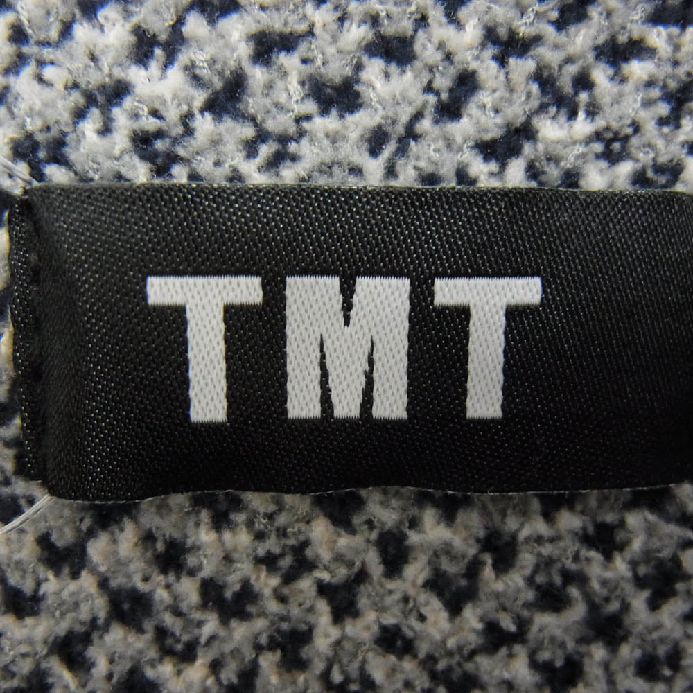 TMT ティーエムティー 24AW TKN-F2401 NATIVE KNIT CARDIGAN ネイティブ ニット カーディガン ネイビー系 L【中古】