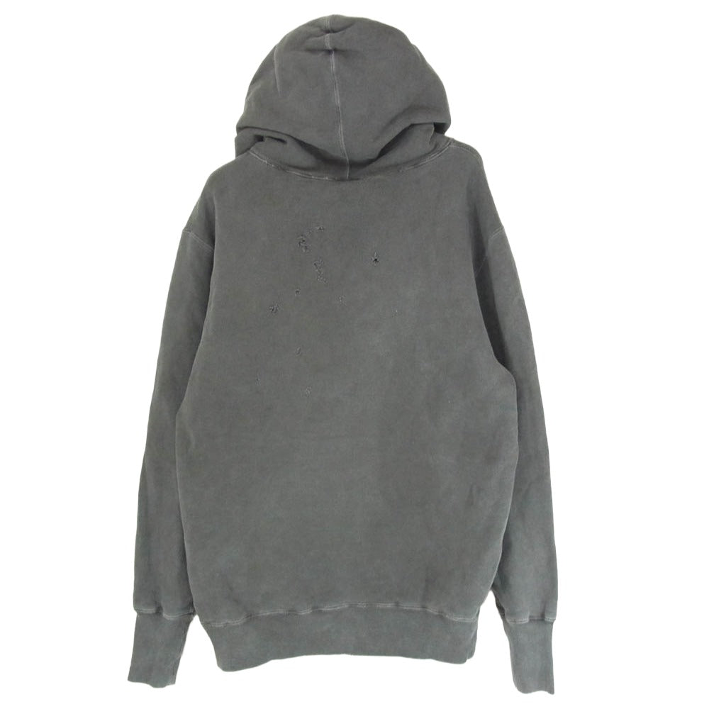 TMT ティーエムティー TSW-S2306 VINTAGE SWEAT HOODIE ヴィンテージ 加工 スウェット パーカー グレー系 L【中古】