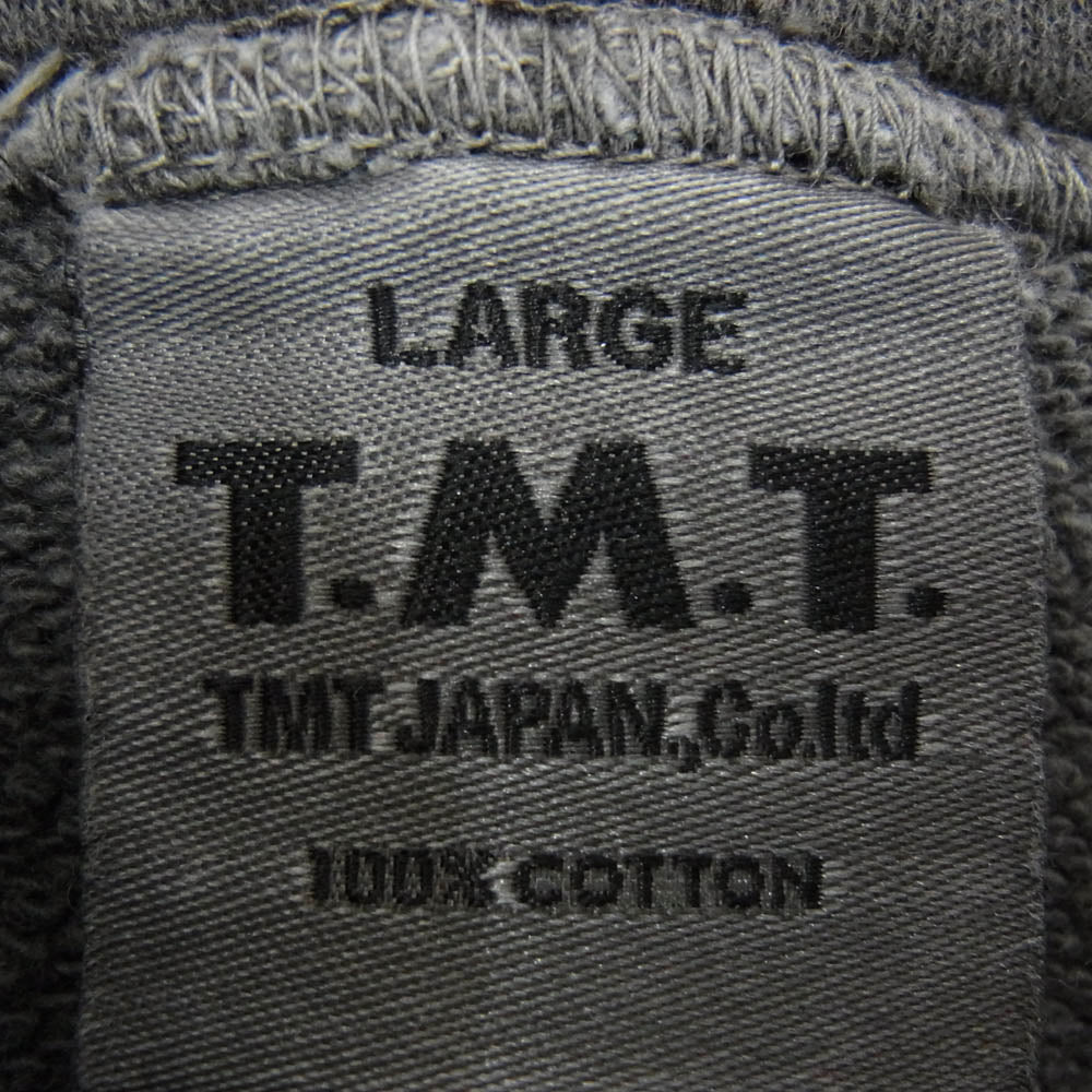 TMT ティーエムティー TSW-S2306 VINTAGE SWEAT HOODIE ヴィンテージ 加工 スウェット パーカー グレー系 L【中古】