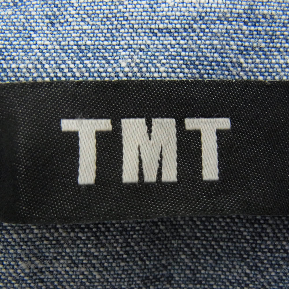 TMT ティーエムティー 24AW TSH-F2402 10oz DENIM SHIRTS デニム 長袖 シャツ インディゴブルー系 L【中古】