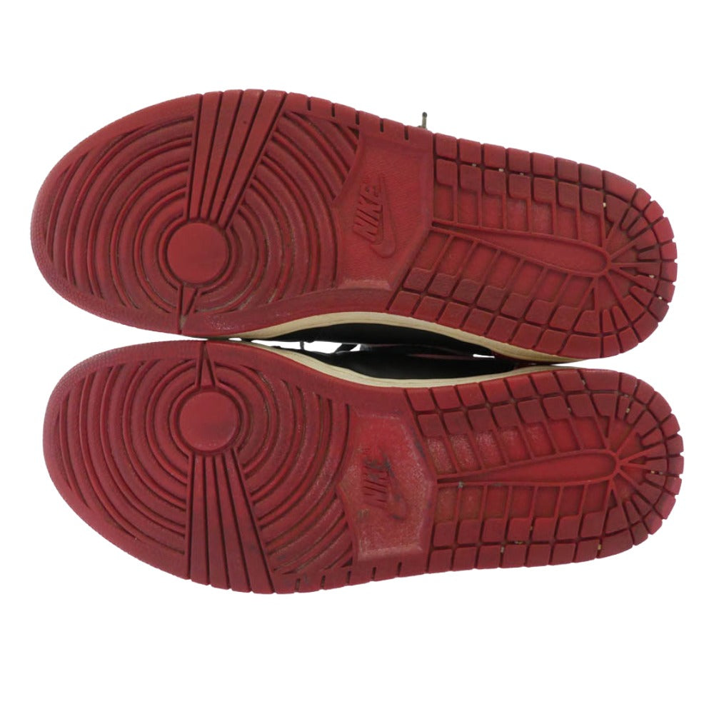NIKE ナイキ 130207-061 1994年製 Air Jordan 1 High Bred エアジョーダン 1 ブレッド ハイカット スニーカー ブラック系 レッド系 28cm【中古】